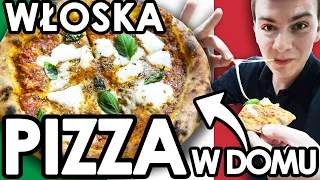 Prawdziwa PIZZA neapolitańska w domu . Sprawdzony i prosty przepis na ciasto z użyciem PATELNI !