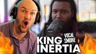 Reacting to KING INERTIA - Vocal Smoke 😱Grand Beatbox Battle 2021! | Beatbox International
