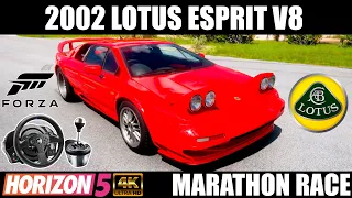 Forza Horizon 5 - 2002 Lotus Esprit V8 Stock | Marathon | Thrustmaster T300 RS | TH8A