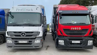 MERCEDES и IVECO !!! Кто из них экономней !!!🤓