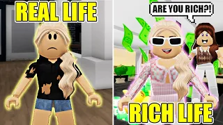 LYING ABOUT BEING RICH!! **BROOKHAVEN ROLEPLAY** | JKREW GAMING