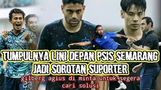 mandulnya lini depan psis semarang,jadi sorotan panser biru dan snex.