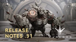 Paragon - Release Notes .31