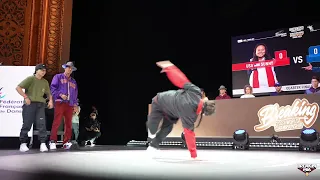 WDSF WORLD BBOY CHAMPIONSHIP I TOP 8 l Sunny vs Anti l BreakinMIA