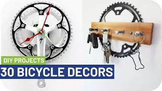 30 DIY Great Ideas How to Repurpose Bike Parts in Home Decor in Fantastic Ways