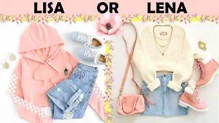 Lisa Or Lena 🦓 CRAZY Choices (Clothes, Nails, Food, etc)