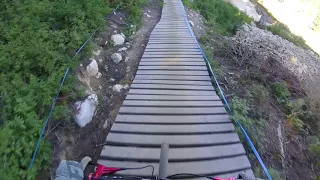 Stevens pass bike park slingshot wooky