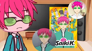 [ The Disastrous Life Of Saiki Kusuo ] | Fandoms react | Saiki K | Gacha Club | Part 1/5