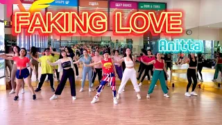 Anitta - Faking Love (feat. Saweetie) | Zumba fitness | Dance Fit | Thảo Vũ (Re) | Luxury Dream Team