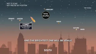 Rare comet may be visible during upcoming solar eclipse