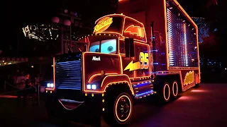 Full Paint The Night Parade with New Incredibles Float at Disneyland Resort, Pixar Fest