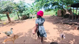 African village lifestyle/ My daily routine in an African village