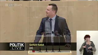 Gerhard Kaniak - Corona-Erklärung von Sebastian Kurz - 21.12.2020