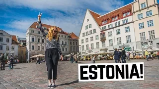 TALLINN CITY GUIDE - Delicious Pancakes, Insane Views of Old Town & Epic Swing Fail!