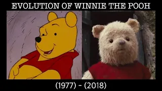 Evolution of Winnie the Pooh (1977-2018)