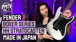 Fender MIJ Boxer Series HH Stratocaster - The 80's Japanese Superstrats are back!