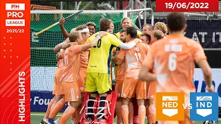 FIH Hockey Pro League Season 3: Netherlands vs India (Men), Game 2 highlights
