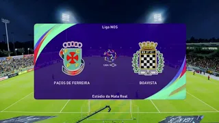 Paços Ferreira vs Boavista Fc | PES 21 Primeira Live Gameplay