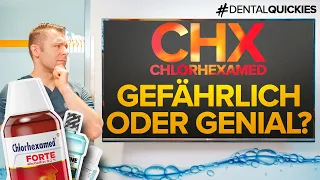 Alles zum Thema Mundspülung mit CHX / Chlorhexamed ✅ - Wie anwenden? Was vermeiden?