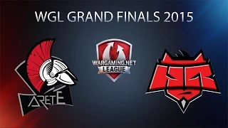 World of Tanks - Arete vs. Hellraisers - WGL Grand Finals 2015 - Group B