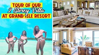 Tour of 2 Storey Villa | Exumas | Grand Isle Resort | LittleMissTravelers