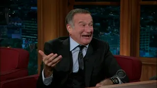 Robin Williams at Craig Ferguson Thanksgiving Week 2011