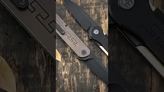 PFE03 titanium handle folding knife