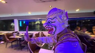 Royal Princess River Cruise dinner on Chao Phraya River #bangkok #thailandtravel #rivercruises