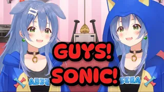 Korone Unbelievable Sonic Speed Run 【Hololive】