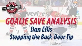 Goalie Save Analysis - Stopping the back door tip