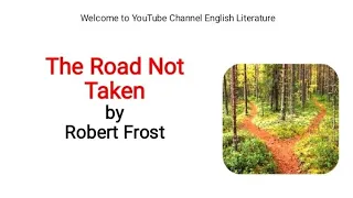 The Road Not Taken by Robert Frost critical summary and line by line analysis in Urdu/Hindi