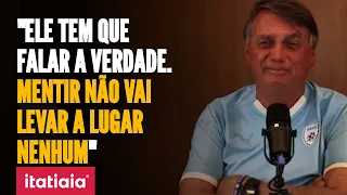 EM LIVE AO LADO DOS FILHOS, BOLSONARO IRONIZA LIVES DO LULA: "SEM AUDIÊNCIA"