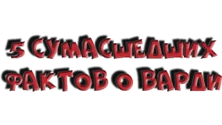 5 СУМАСШЕДШИХ ФАКТОВ О ВАРДИ