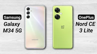 Samsung Galaxy M34 5G vs OnePlus Nord CE 3 Lite 5G: The Shocking truth