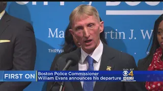 Boston Police Commissioner Evans To Retire, William Gross Will Succeed Him