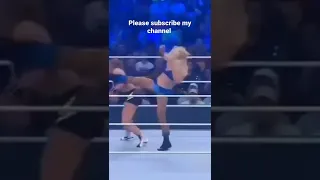 Charlotte flair vs rawdy ronda rousey wwe championship match #shortvideo #wwe