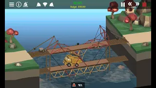 Poly Bridge 2 World 5 Level 5-04 (Leverage) Easy Solution WITHOUT SPRING