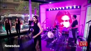 Dua lipa - sunrise channel 7 - New Rules - 05/03/18