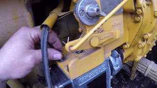 Caterpillar RD6 Starting Engine Magneto Removal & Installation - Step By Step Sequence
