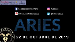 Horóscopo Diario - Aries - 22 de Octubre de 2019