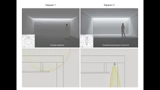 Cветодизайн: Лекция 3. Закарнизная подсветка. Интерьерное освещение.