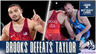 Aaron Brooks beats David Taylor at the Olympic Trials! [Penn State wrestling + Olympic Trials recap]