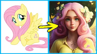 My Little Pony Characters If They Were HUMANS 👉 @cartoonpandaren