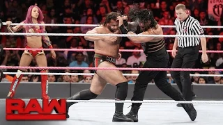 Roman Reigns & Sasha Banks vs. Rusev & Charlotte – Mixed Tag Team Match: Raw, 10. Oktober 2016