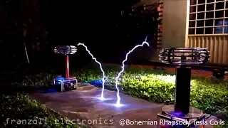 Bohemian Rhapsody sung by Tesla coils