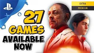 27 New PS Plus Extra & Premium Games for June 2023 NOW AVAILABLE