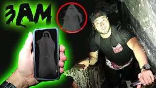 DO NOT USE GUAVA JUICE GHOST TRACKER APP AT 3AM IN A HAUNTED HOUSE! ALONE IN TOMS BASEMENT!