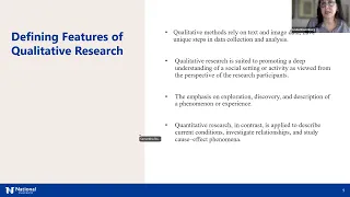 Fundamentals of Qualitative Research: A Broad Overview - 12/08/22
