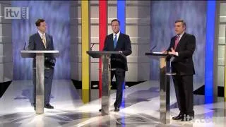 The First Election Debate | Gordon Brown on troops in Afghanistan | ITV