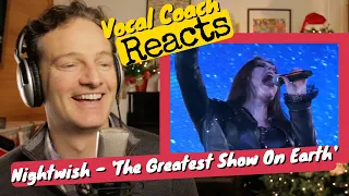 Vocal Coach REACTS - NIGHTWISH "The Greatest Show On Earth"